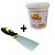 Kit Veda Calha Vedante Super Flexível 1kg Cinza + Espátula - Imagem 1