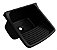 Tanque Plástico 47x43x27cm 22L TQ0 Preto + Sifão Preto Astra - Imagem 2