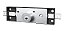 Fechadura P/ Porta De Enrolar Tetra 1201 C/ 2 Chaves Stam - Imagem 1