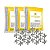 Kit 30 Espaçador P/ Assentamento Bloco Vidro 10mm Juntalider - Imagem 1