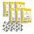Kit 60 Espaçador P/ Assentamento Bloco Vidro 10mm Juntalider - Imagem 1