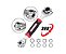 Chave Universal 8 em 1 Multifuncional 360º Profissional - Imagem 2