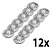 Kit 12 Ralo Grelha Pvc Abre/fecha Redonda Branca Dn100 Tigre - Imagem 1