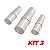 Kit 3 Rolete Plástico Suporte Para Papel Higiênico Astra - Imagem 1