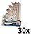 Kit 30 (3pct) Lâmina P/ Estilete 18mm Brasfort - Imagem 1