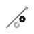 Kit 20 Parafuso para Telha com Arruelas 5/16''X150 mm - Imagem 3
