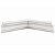 Moldura Isopor Canto Rodateto C/ 2 Peças A60 24cm Epex - Imagem 1