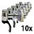 Kit 10 Torneira Para Filtro Cromada Gama - Imagem 1