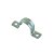 Kit 5 Abraçadeiras de Metal Canos e Tubulações Tipo U 3/4'' - Imagem 2