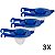 Kit 3 Obturador Universal P/ Caixa Acoplada Ksou Astra - Imagem 1