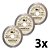 Kit 3 Discos De Corte Diamantado Porcelanato 110mm - Imagem 1