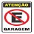 Kit 6 Placa Pvc Proibido Estacionar Garagem Auto-adesiva - Imagem 2