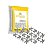 Kit 10 Espaçador P/ Assentamento Bloco Vidro 10mm Juntalider - Imagem 1