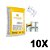 Kit 10 Espaçador P/ Bloco De Vidro Juntalider - Imagem 1