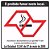 Kit 12 Placa Proibido Fumar Pvc Jaime - Imagem 2