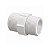 Niple/Nipel PVC Roscável 1.1/2" Branca (50mm) Tigre - Imagem 1