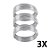 Kit 3 Rolo de Arame Galvanizado Nº16 / 10 Metros - Imagem 1