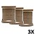 Kit 3 Luva Mista PVC Roscável E Soldável 1.1/2''(50mm) Tigre - Imagem 1