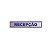 Kit 3 Placa de Aviso Sinalização Portas Recepção 25cmx5cm - Imagem 2