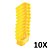 Kit 10 Caixa de Luz 4x2 Drywall Obras  Amarela - Imagem 1