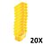 Kit 20 Caixa de Luz 4x2 Drywall Obras  Amarela - Imagem 1