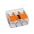 Kit 20 Conector Emenda Compacto Fios e Cabos 3 Vias 221 Wago - Imagem 2