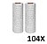 Kit 104 Pano Perfex Multiuso Celulose Lava Seca 20,8x21,5cm - Imagem 1