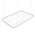 Varal de Teto Lavanderia Apartamento Kit Instalação 90X50cm - Imagem 1
