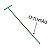 Extensão Prolongador Cabo Cavadeira Trado 1M 3/4'' Verde - Imagem 2
