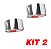 Kit 2 Fita Metalizada Ar Condicionado Manta Térmica 48mmx40m - Imagem 1