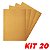 Kit 20 Lixa Folha Grão 150 Madeira Porta Acabamento 27X22cm - Imagem 1