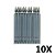 Kit 10 Pontas Bits Philips PH2 Torque Alto 110mm Wurth - Imagem 1