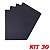 Kit 30 Lixa Folha Grão 220 Ferro Metal Aço Ferrugem 27X22cm - Imagem 1