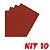 Kit 10 Lixa Folha Grão 150 Massa Gesso Parede 27X22cm - Imagem 1