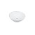 Cuba Redonda Lavabo Banheiro Apoio Branca Udine 27cm Japi - Imagem 2