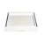 Ralo Oculto Invisível Quadrado 10x10cm Branco Estrela - Imagem 1