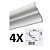 Kit 4 Molduras de Isopor Rodateto F50 8 Metros Epex - Imagem 1