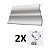 Kit 2 Molduras de Isopor Rodateto E35 4 Metros Epex - Imagem 1