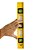 Nível Plástico 40cm 16" C/ 3 Bolhas Régua Prumo Barcelona - Imagem 2