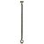 Engate Flexível Aço Inox Trançado C/ Canopla 1/2''x60cm Japi - Imagem 1