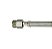 Engate Flexível Aço Inox Trançado C/ Canopla 1/2''x60cm Japi - Imagem 3