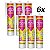 Kit 6 Adesivo Selante PU40 Multiuso Branco 360g Quartzolit - Imagem 1