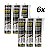 Kit 6 Adesivo Selante PU40 Multiuso Cinza 360g/212ml W-MAX - Imagem 1