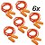 Kit 6 Protetor Auricular Espuma Plug C/ Cordão 16dB 1110 3M - Imagem 1