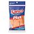 Kit 6 Luva Látex Limpeza Multiuso Laranja Plus Tamanho P - Imagem 4