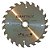 Kit 3 Disco Serra Para Madeira 230mm 9.1/4'' 24 Dentes - Imagem 2