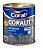 Kit 3 Tinta Antiferrugem Esmalte Ferrolack Cinza 900ml Coral - Imagem 2