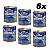 Kit 6 Tinta Antiferrugem Esmalte Ferrolack Cinza 900ml Coral - Imagem 1