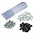 Kit 20 Haste Reta P/ Telha 1/4'' x 250mm C/ Porca e Arruelas - Imagem 1