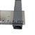 Kit 2 Canaleta Aberta Painel Elétrico Fio Cinza 20x20x2000mm - Imagem 2